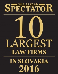 ADVOKÁTSKA KANCELÁRIA SOUKENÍK - ŠTRPKA v „TOP 10 LARGEST LAW FIRMS IN SLOVAKIA 2016“