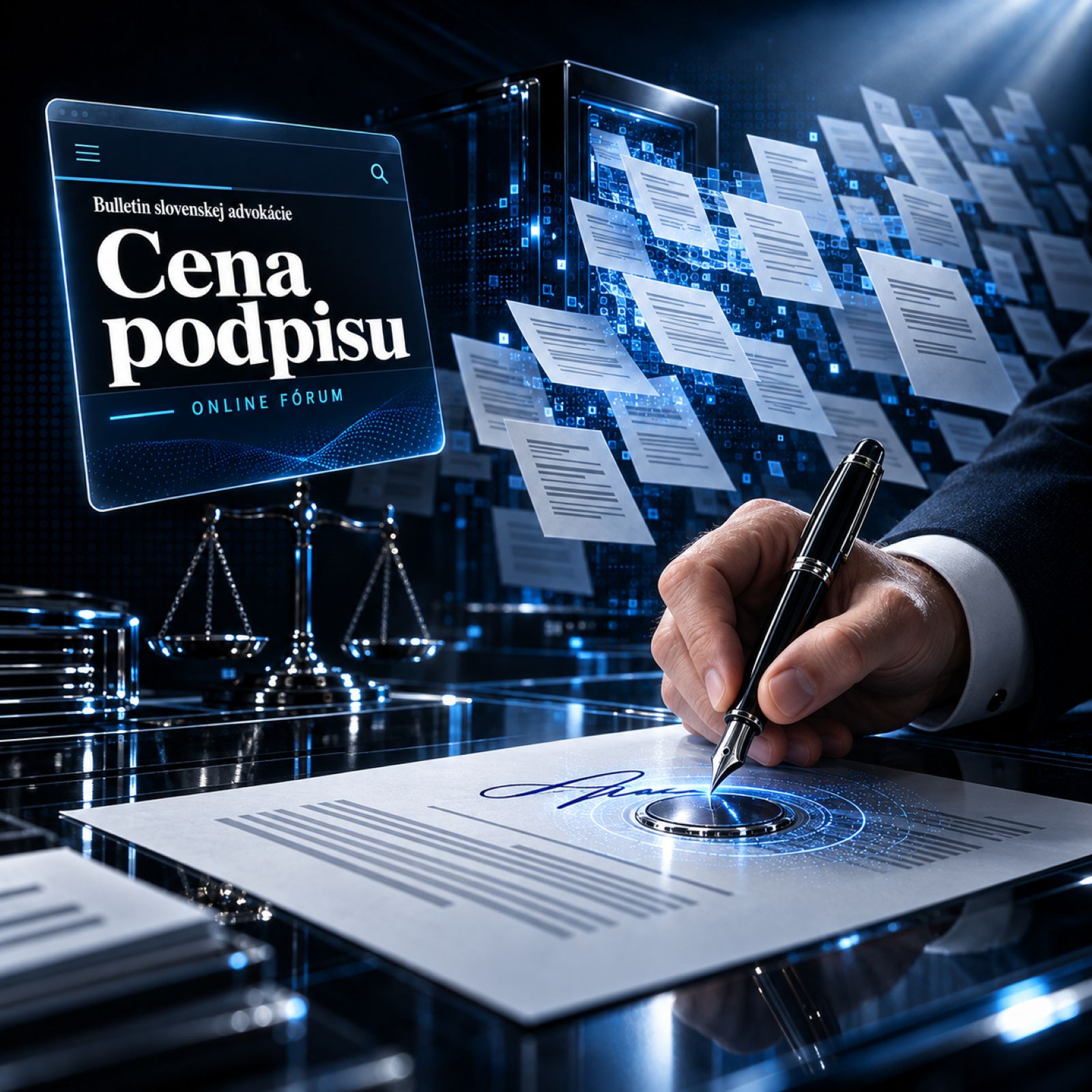 Peter Štrpka v Bulletine slovenskej advokácie: Cena podpisu